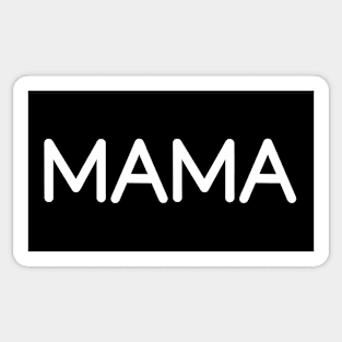 MAMA White Sticker